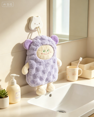 Cute Cartoon Hand Towel