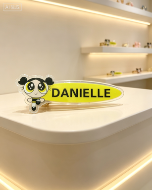 Cute Cartoon Plastic Hair Clip