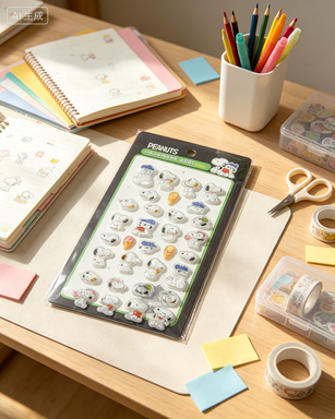Cute Cartoon Sticker Sheet