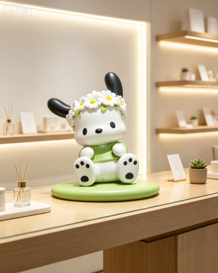 Cute Cartoon Plaster Figurine