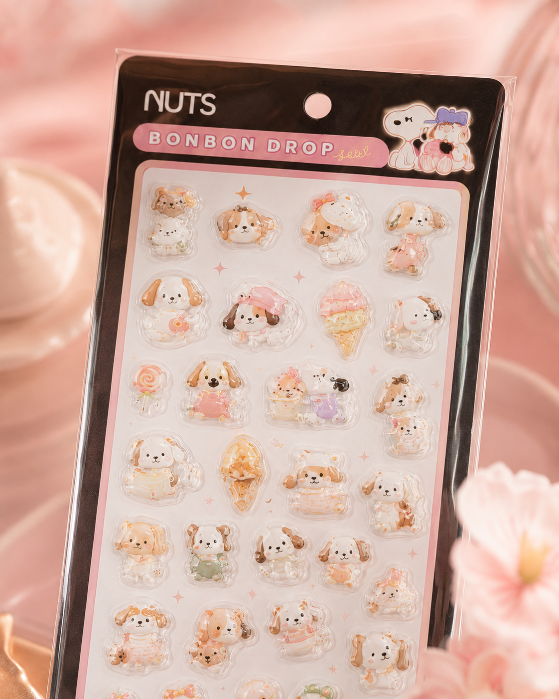 Cute Cartoon Sticker Sheet
