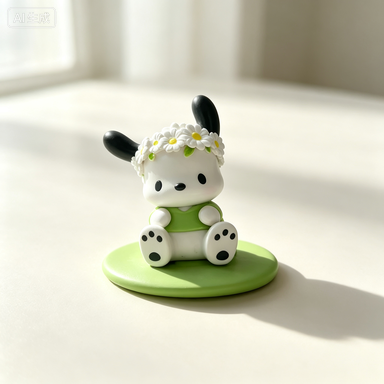 Cute Cartoon Plaster Figurine
